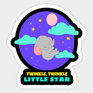 Twinkle Twinkle Little Star | Cute Baby Sticker